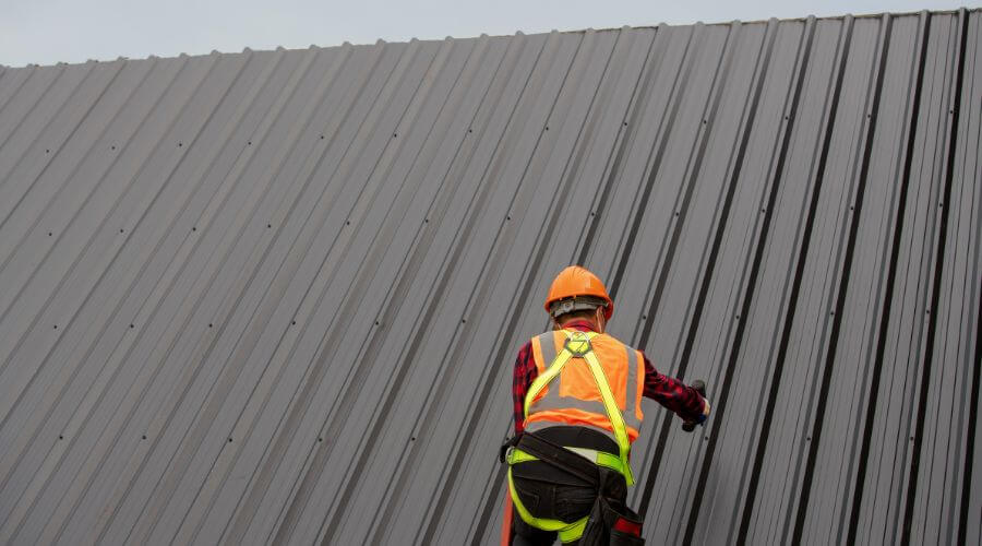 Professional metal roof installation services in Oglala, SD